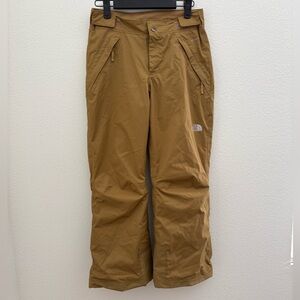 The North Face Freedom Insulated Pants in British Khaki Girls Size Medium(10/12)